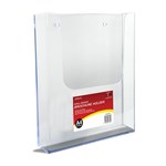 DEFLECTO 39610 BROCHURE HOLDER WALL MOUNT A4 STANDARD