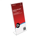 DEFLECTO 45201 BROCHURE HOLDER DL SLANTED PORTRAIT