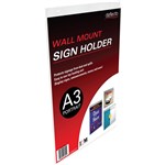 DEFLECTO 47201 A3 PORTRAIT WALL SIGN HOLDER