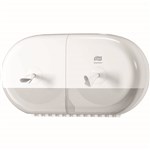 TORK 682000 T9 SMARTONE TWIN TOILET ROLL DISPENSER WHITE
