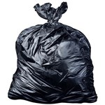 REGAL BIN GARBAGE BAG LINER HEAVY DUTY 240LTR BLACK PK50