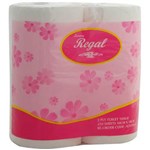 REGAL TOILET PAPER ROLL 2 PLY 250 SHEETS PACK 4