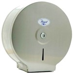 REGAL JUMBO TOILET ROLL DISPENSER SINGLE STAINLESS STEEL
