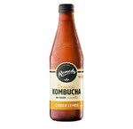 KOMBUCHA GINGER LEMON 330ML CTN12