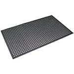 MATTEK CLN SAFETY CUSHION MAT 900 X 1500MM BLACK