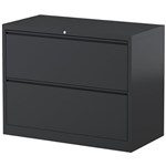 STEELCO LATERAL FILING CABINET 2 DRAWER 710 X 915 X 463MM GRAPHITE RIPPLE