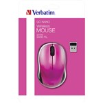 VERBATIM  49043 GO NANO WIRELESS MOUSE HOT PINK
