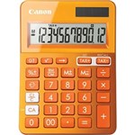 CANON LS123M CALCULATOR 12 DIGIT DUAL POWER METALIC ORANGE