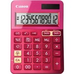 CANON LS123M CALCULATOR 12 DIGIT DUAL POWER METALIC PINK