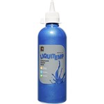 EDUCATIONAL COLOURS LIQUITEMP POSTER PAINT 500ML METALLIC BLUE