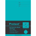 EXERCISE BOOK PROTEXT A4 8MM RULED 128 PAGE PK10