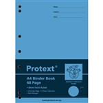 PROTEXT BINDER BOOK RULED 8MM 70GSM 48 PAGE A4 KOALA ASSORTED