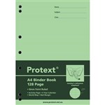 PROTEXT BINDER BOOK RULED 8MM 70GSM 128 PAGE A4 ELEPHANT ASSORTED