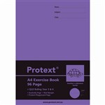 PROTEXT EXERCISE BOOK QLD RULING YEAR 34 12MM 70GSM 96 PAGE 297 X 210MM TURTLE ASSORTED