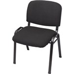 NOVA  NOVABK VISITORS CHAIR STACKING BLACK