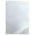 WRITER BOND OFFICE PADS 7 HOLES 8MM RULED 55GSM 50 SHEETS A4 WHITE
