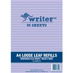 GRAPH REFILLS A4 50 LEAF 2MM