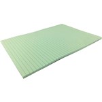 WRITER NP7021 PREMIUM BOND PAD RULED 2 SIDES 70GSM 50 SHEETS A4 GREEN