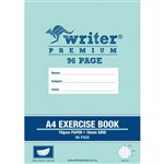 WRITER PREMIUM GRID BOOK 10MM 70GSM 96 PAGE A4 WATERMELON