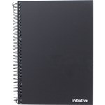 INITIATIVE PREMIUM SPIRAL NOTEBOOK WITH PP COVER AND POCKET SIDE BOUND A5 200 PAGE