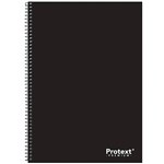 PROTEXT PREMIUM SPIRAL NOTEBOOK PP COVER 240 PAGES A4 BLACK