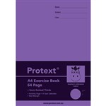 PROTEXT EXERCISE BOOK DOTTED THIRDS 9MM 70GSM 64 PAGE A4 ZEBRA ASSORTED