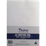 WRITER NP4013 PREMIUM BOND PAD RULED 70GSM 70 SHEET A4 WHITE