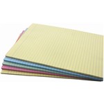 WRITER NP7045 PREMIUM BOND PAD RULED 2 SIDES 70GSM 50 SHEETS A4 ASSORTED PACK 5