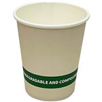 SINGLE WALL CUP 8OZ WHITE PACK 50