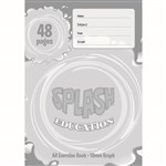 SPLASH EXERCISE GRAPH BOOK 10MM 60GSM 48 PAGE A4