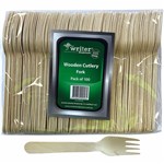 WRITER Y771S0001 BREAKROOM ECO CUTLERY FORK 159MM PACK 100