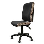 ORANGE DUST KATHERINE CHAIR HIGH BACK 510 X 450 X 990MM DOTS BLACK