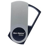 OPTICA MINI METRO SLIDER LED MAGNIFIER SILVER