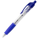 INITIATIVE RUBBER GRIP RETRACTABLE PEN MEDIUM  BLUE  BOX 12