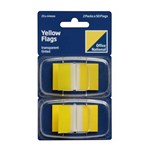 OFFICE NATIONAL 7022549 FLAG 25X44MM TRANSPARENT TINTED FLAG YELLOW PK2