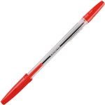 INITIATIVE BALLPOINT PEN MEDIUM  RED  BOX 12