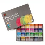 EDUCATIONAL COLOURS JUMBO OIL PASTELS ASSORTED CLASSPACK 432