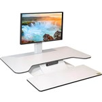 STANDESK PRO MEMORY SITSTAND WORKSTATION WHITE