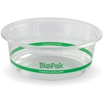 BIOPAK BIOBOWL BOWL WIDE 600ML CLEAR PACK 50