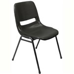 RAPIDLINE P100BP STACKING CHAIR POLYPROPYLENE BLACK