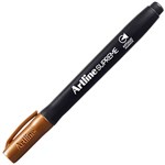 ARTLINE SUPREME METALLIC MARKER BULLET 100MM BRONZE