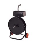 MOBILE PP STRAPPING DISPENSER TROLLEY WITH BUCKET 