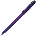 PENTEL BK401 SUPERB G BALLPOINT PEN 07MM VIOLET BOX 12