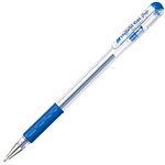 PENTEL K116 HYBRID GEL GRIP GEL INK PEN 06MM BLUE BOX 12