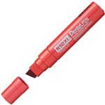 PENTEL N50XL PERMANENT MARKER CHISEL 180MM RED