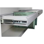 STEELCO AISLESAVERSHELVING PULL OUT FILE FRAME 1200MM WHITE SATIN