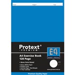 PROTEXT PP64621 E4 PREMIUM EXERCISE BOOK RULED 8MM 70GSM 128 PAGE A4 ASSORTED