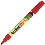 ARTLINE 107002 70 PERMANENT MARKER BULLET POINT 15MM RED