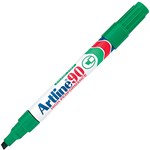 ARTLINE 109004 90 PERMANENT MARKER MEDIUM CHISEL POINT 2050MM GREEN