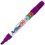 ARTLINE 109006 90 PERMANENT MARKER MEDIUM CHISEL POINT 2050MM PURPLE